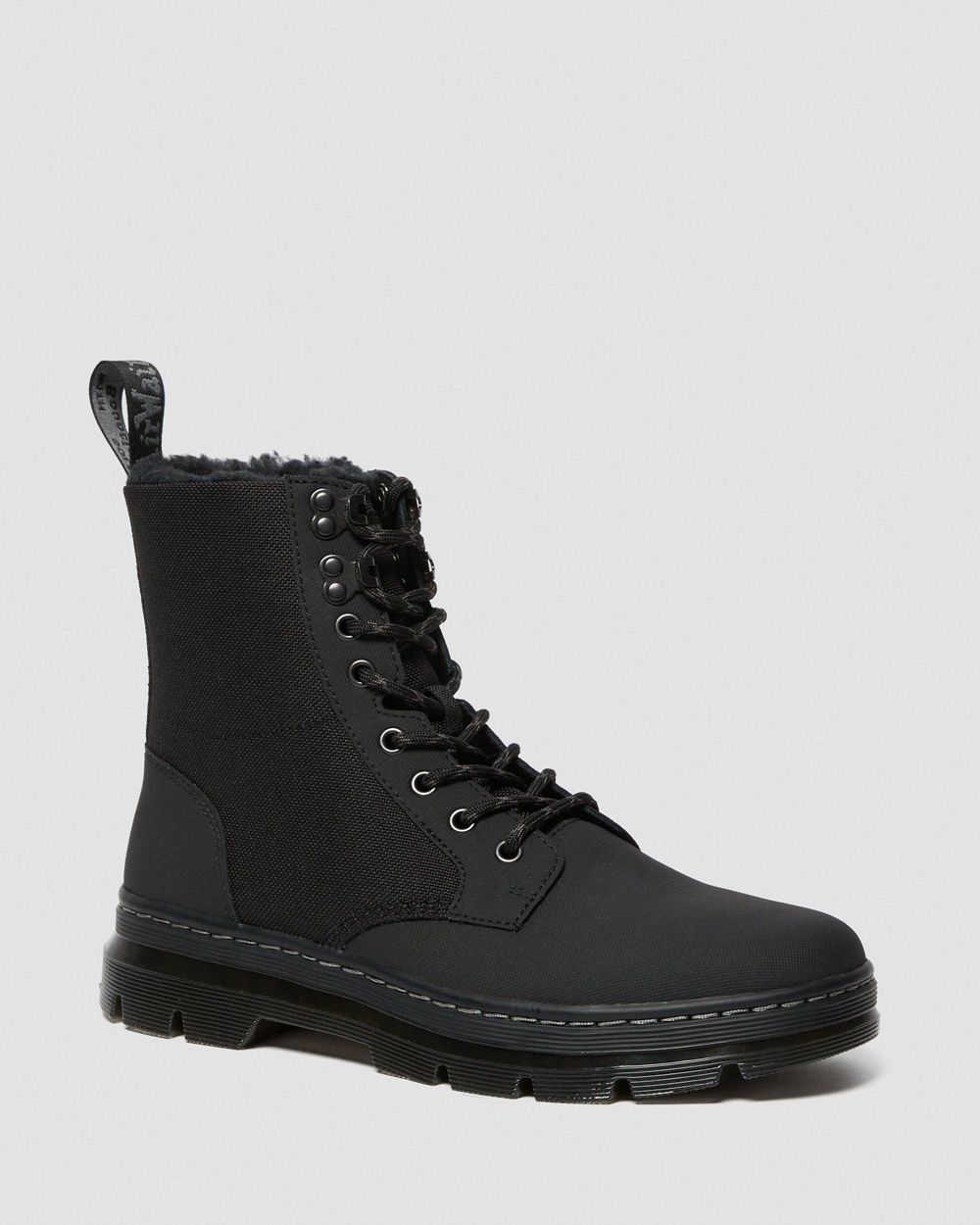 Dr Martens Combs Fleece Lined Topánky Damske ( Čierne ) SK 912-GXSUOT